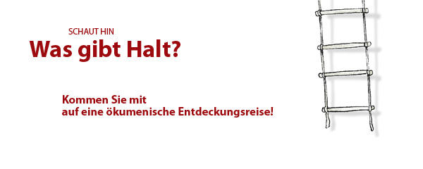 Banner "Was gibt Halt?"