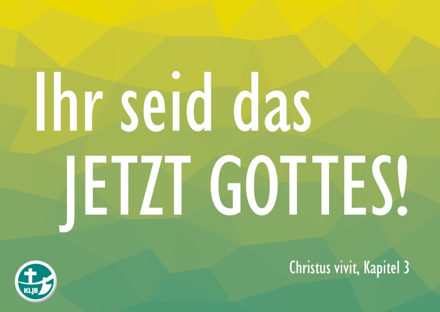 Postkarte "Ihr seid das JETZT GOTTES"