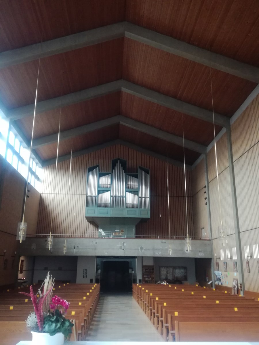 Foto der Orgel in der Pfarrkirche
