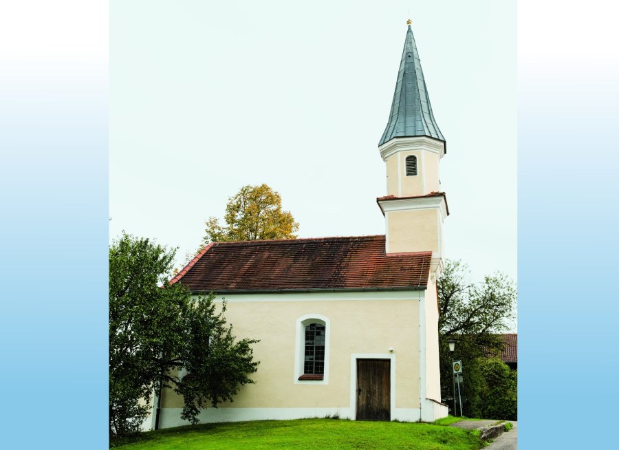 Außenansicht der Nebenkirche Sindlhausen