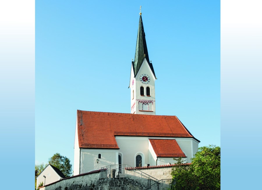 Außenansicht der Filialkirche Hohenthann