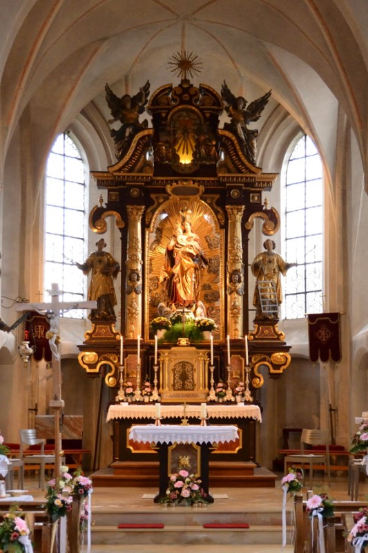 Hochaltar St. Lauentius Osermünchen