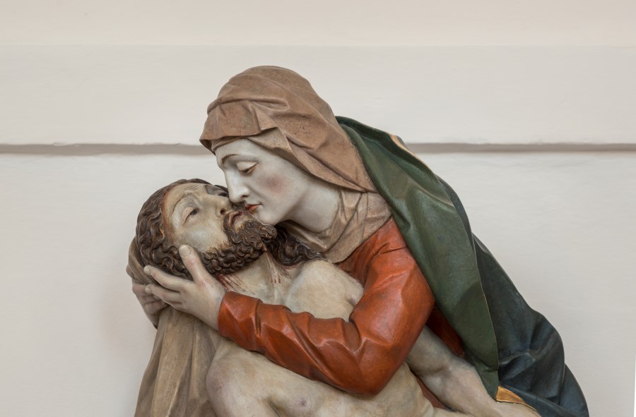 Detailansicht der Pieta