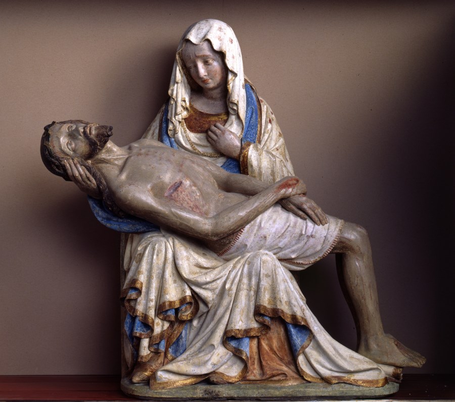 Detailansicht Pieta im Dom