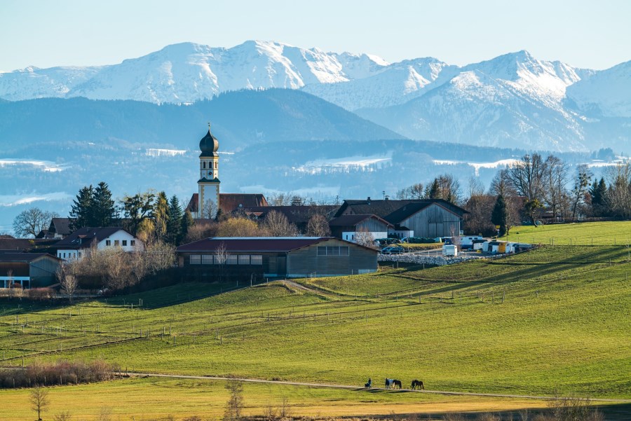 Panoramaansicht von Jakobsberg