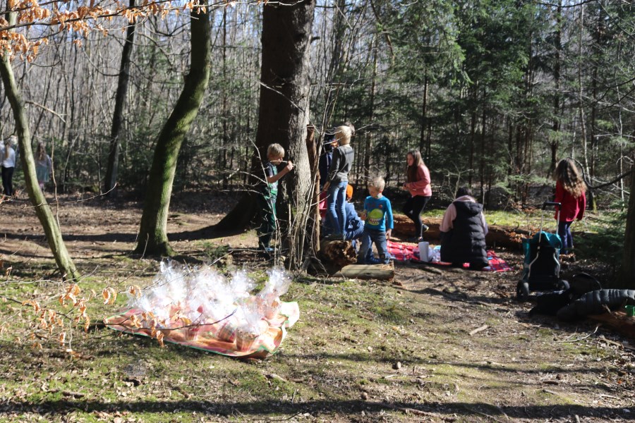 Osternestsuche im Allacher Wald