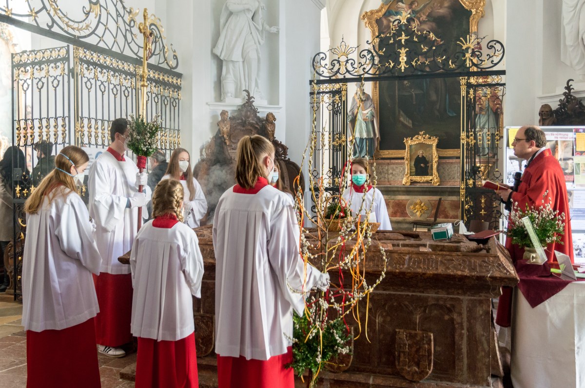 Palmsonntag in der Pfarrkirche Rott am Inn
