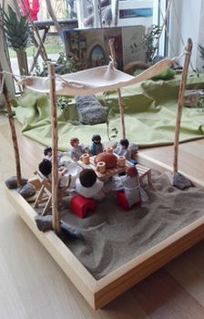 Playmobil-Osterkrippe