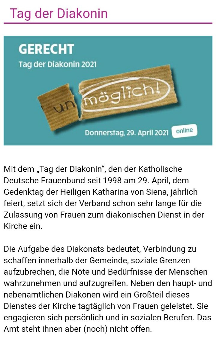 210425 Tag der Diakonin - 1