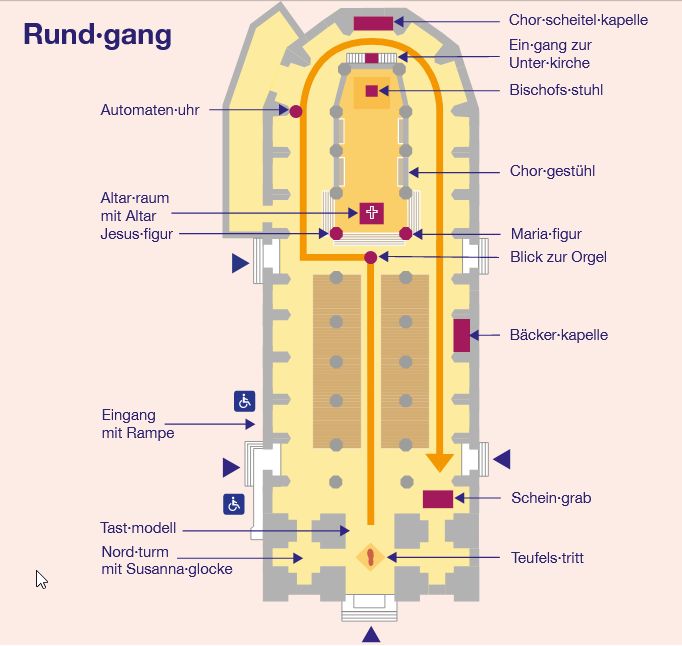 Rundgang im Münchner Liebfrauendom