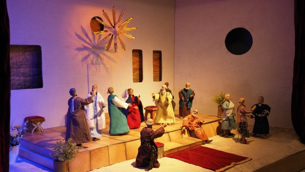 Jahreskrippe St. Franziskus, Pfingsten (1)