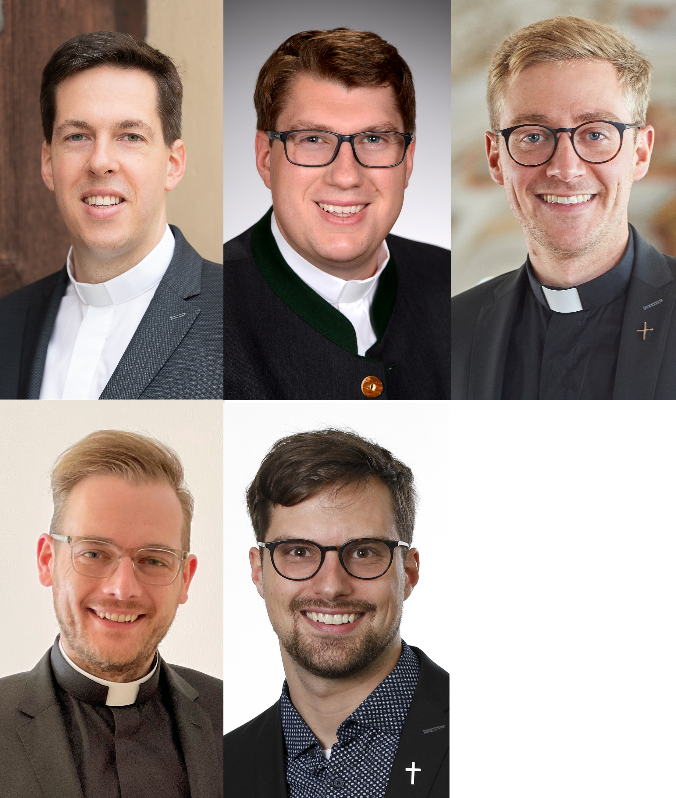 Weihekandidaten zur Priesterweihe 2021
