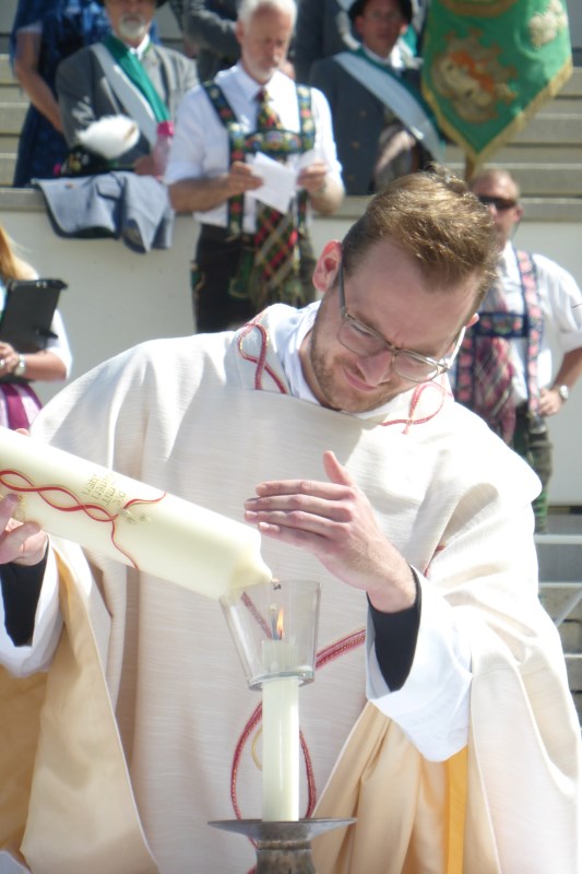 Gottesdienst im Skistadion