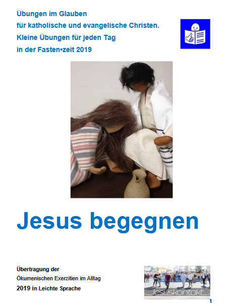 2019 Exerzitien Leichte Sprache Cover