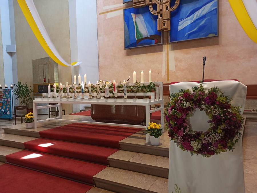 Erstkommunion in St. Pius X. am 27. Juni 2021