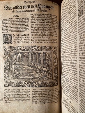 Titelseite, Apostelgeschichte, Lutherbibel 1590