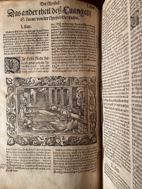 Titelseite, Apostelgeschichte, Lutherbibel 1590