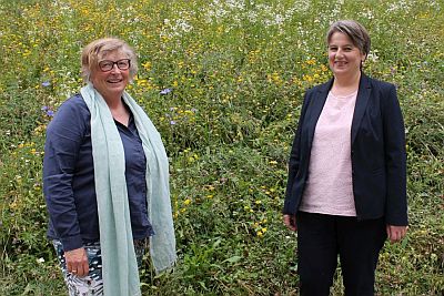 Monika Mehringer und Barbara Jaud