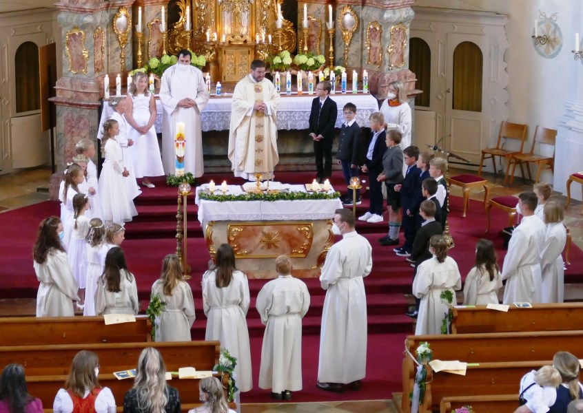 Erstkommunion Altar