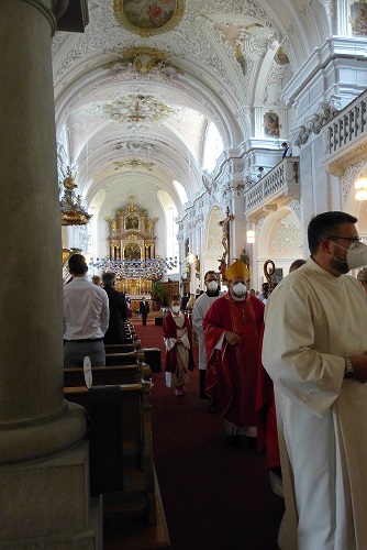 Auszug Firmung in Waging