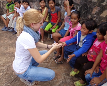 Freiwillige in Ecuador