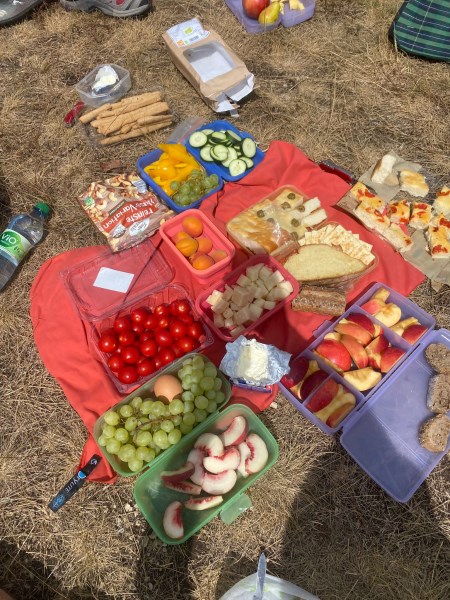 Der gedeckte Tisch von Gruppe 1