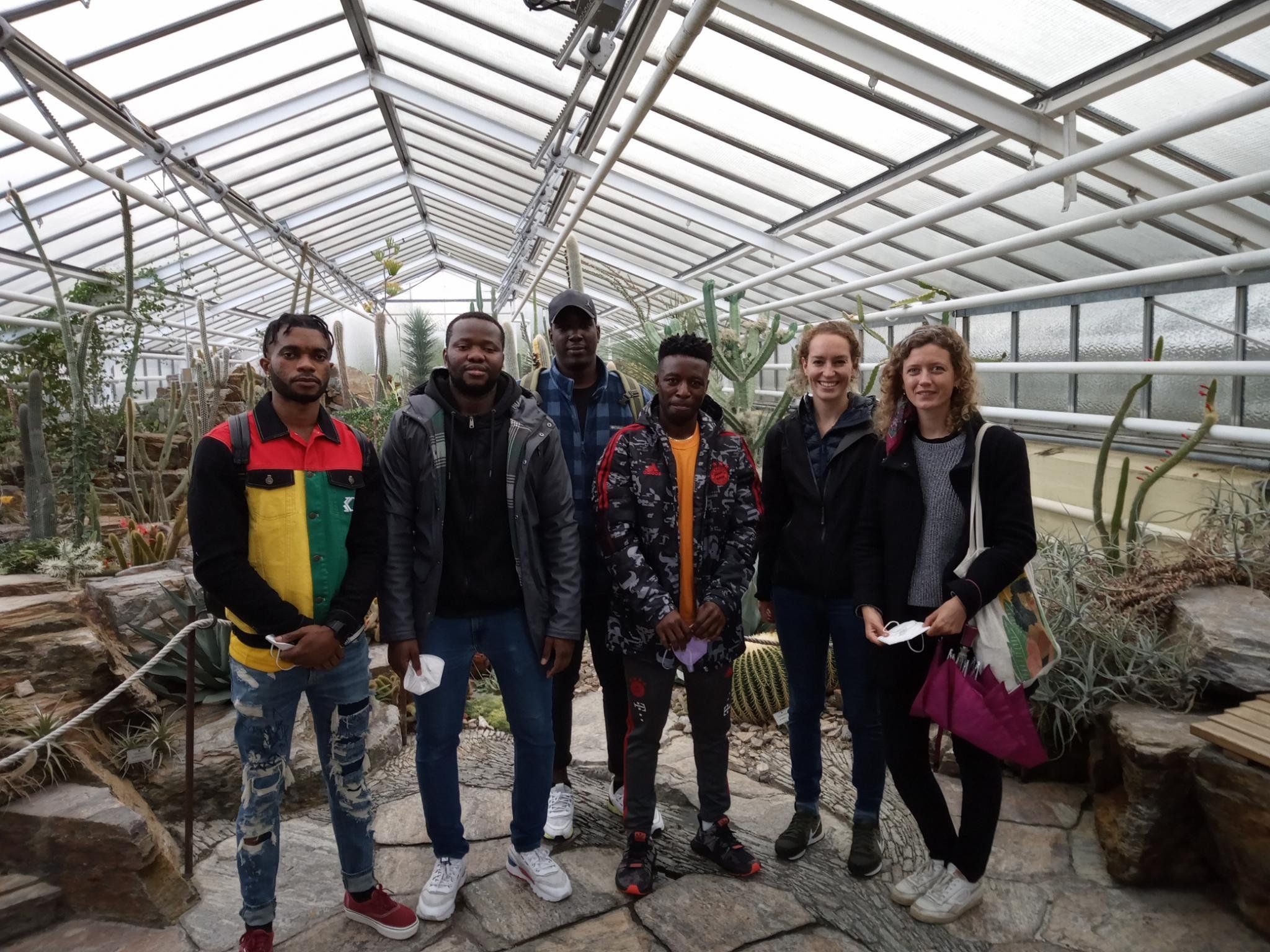 Freizeitseminar mit pass(t)genau-Auszubildenden im Botanischen Garten München