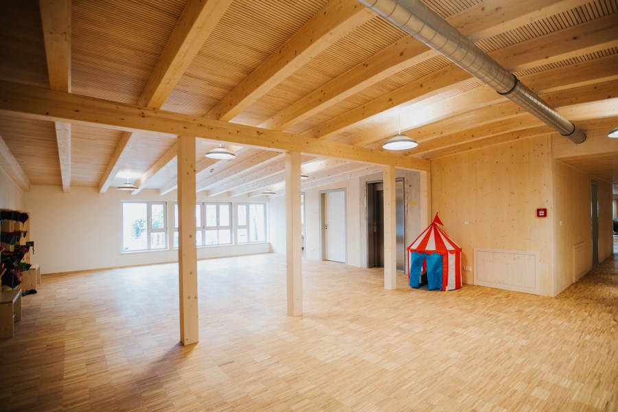Gemeinschaftsraum in der KinderGärtnerei St. Oswald