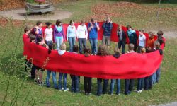 Gruppenfoto von Jugendlichen auf einer KISKO-Veranstaltung