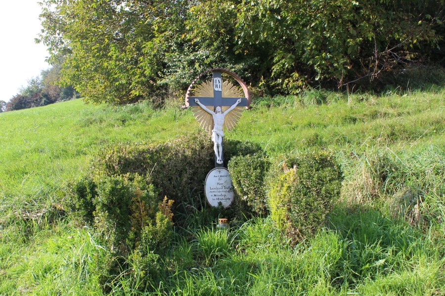 Wegkreuz alter Fußweg Schönfleck