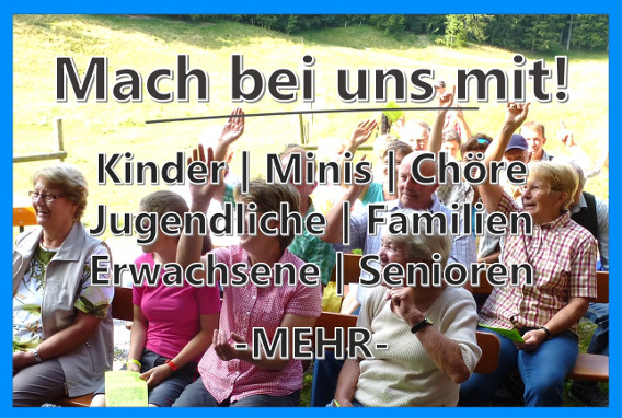 Mach mit!