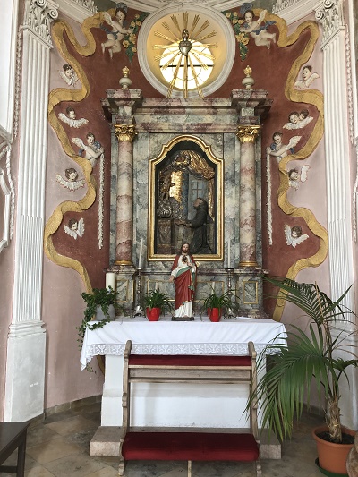 Seitenaltar links St. Andreas