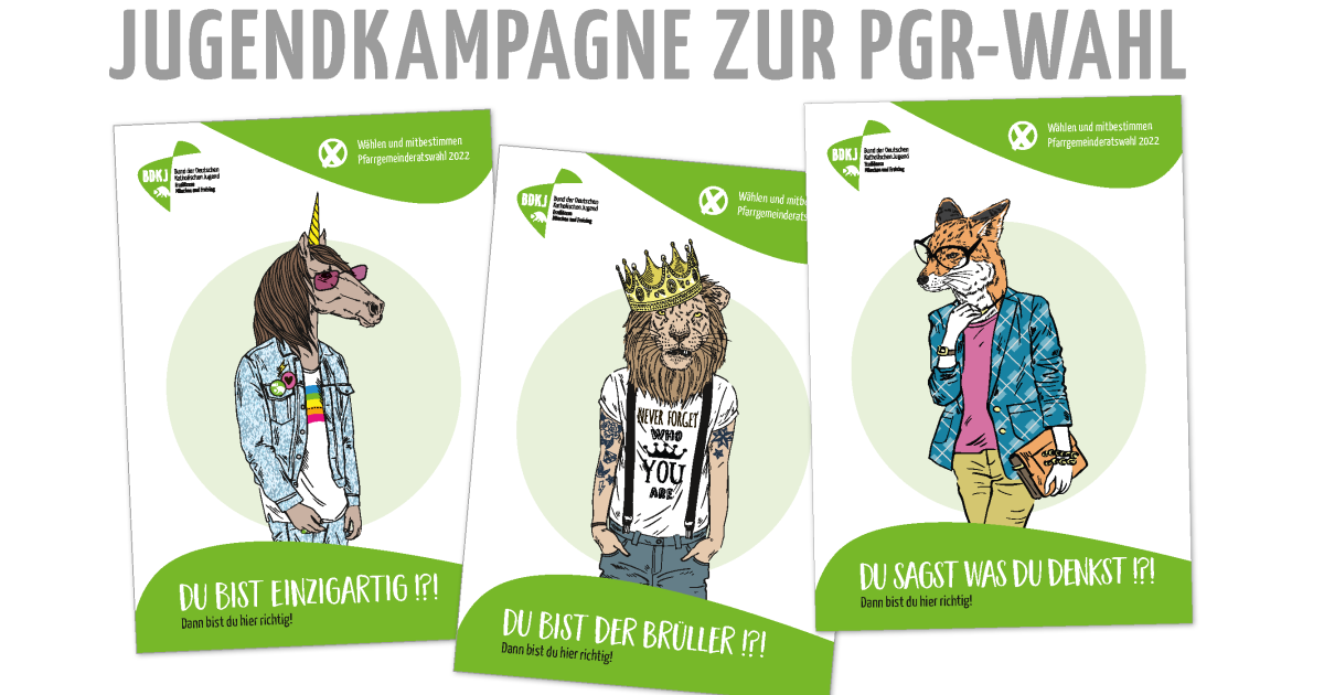 BDKJ PGR-Wahl-Kampagne 2022