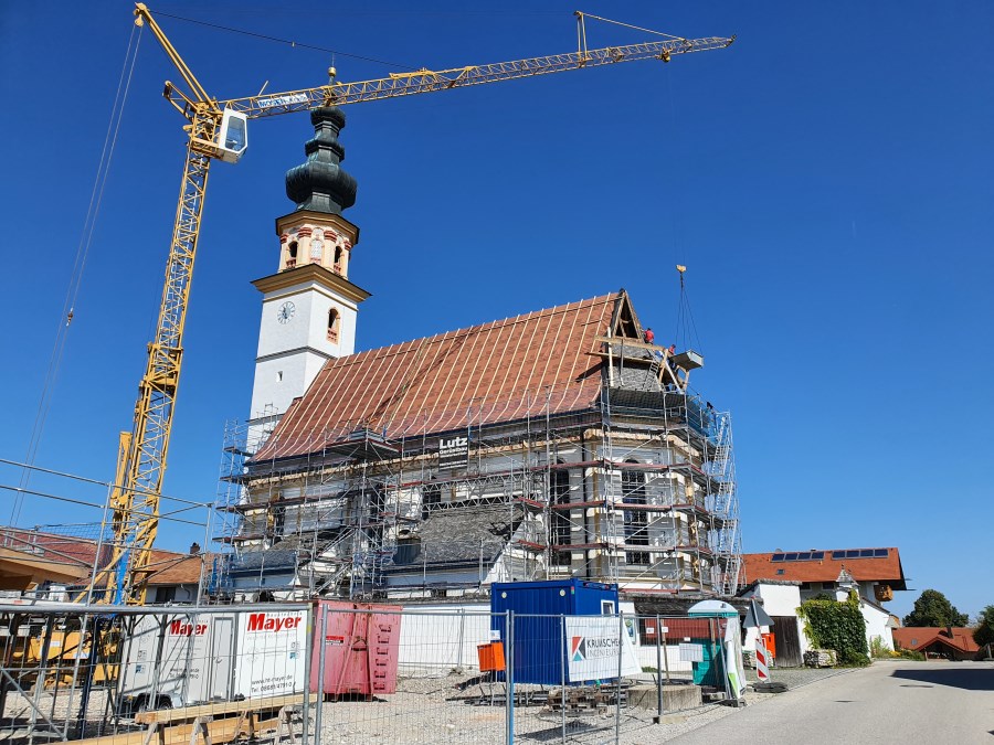 Kirchenrenovierung 2021