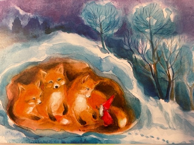 Fuchs im Winter