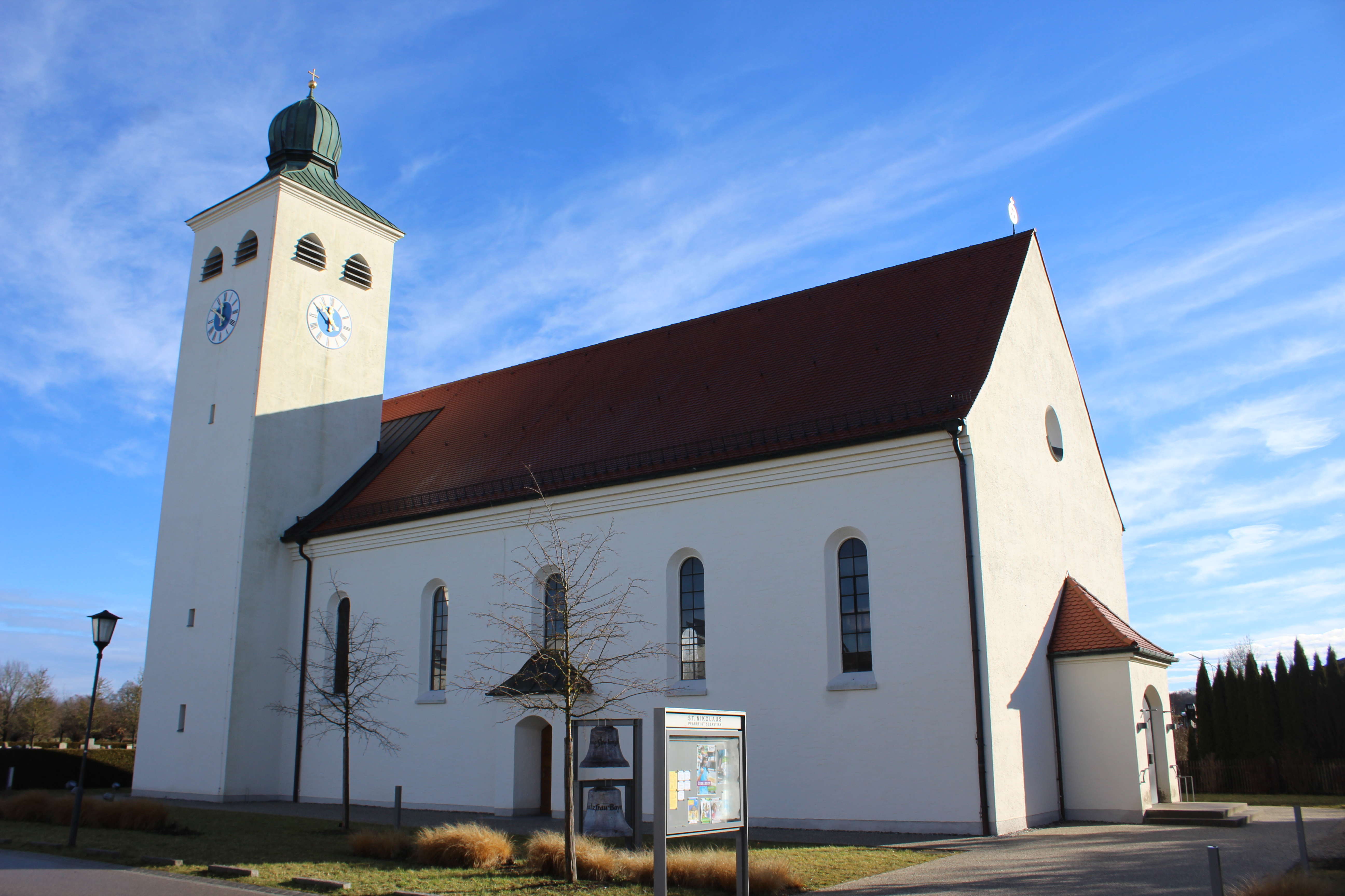 von außen