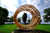 Foto vom Kunstwerk "ring of peace" von Gisbert Baarmann