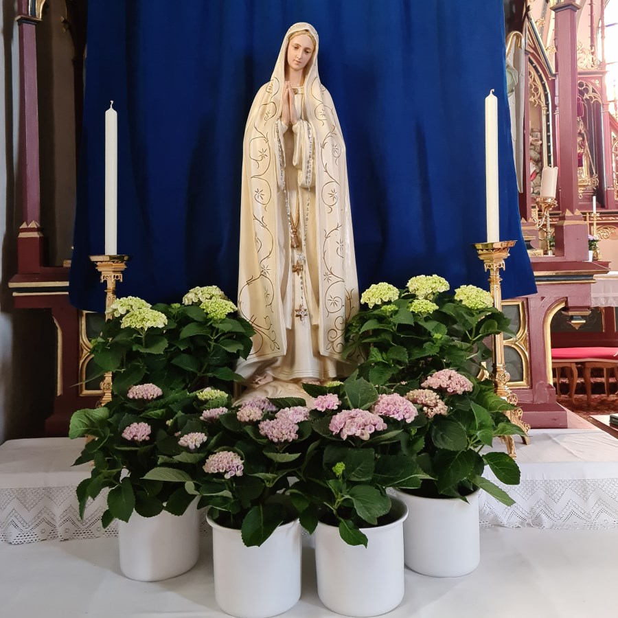 Marienaltar St. Stephanus Kirche Zustorf 2021