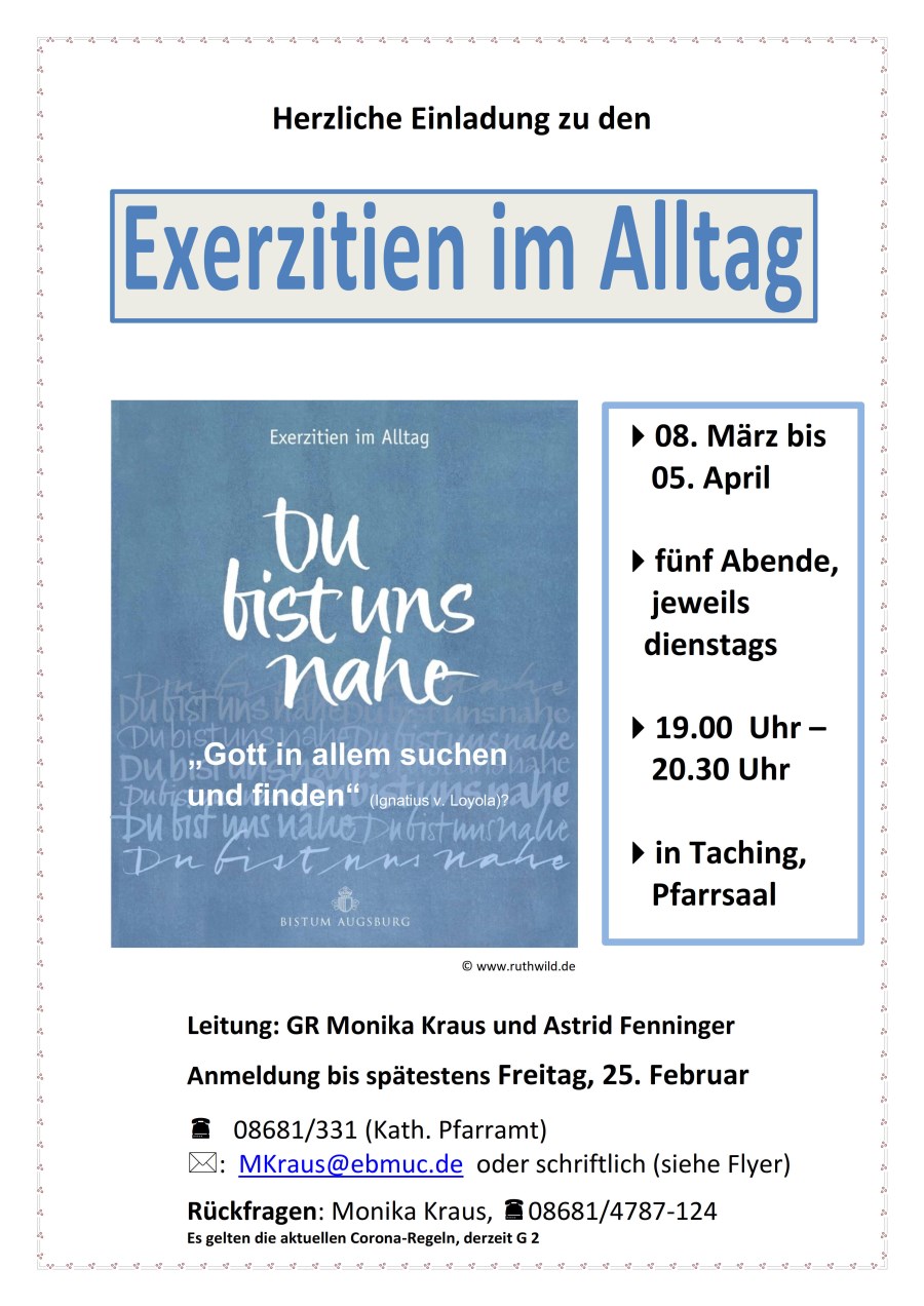 Exerzitien im Alltag