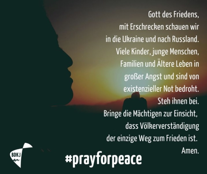 Friedensgebet BDKJ Bayern
