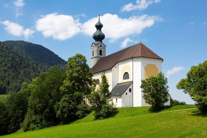 Pfarrkirche Sankt Georg, Ruhpolding im Chiemgau