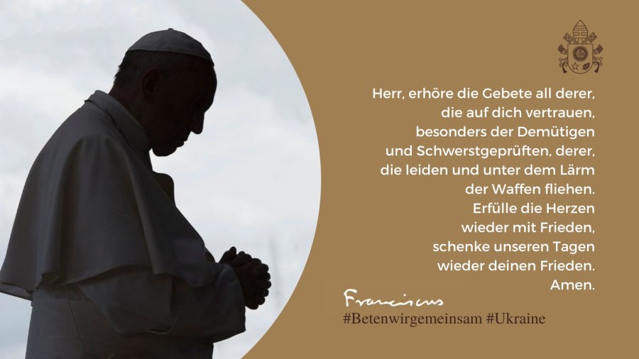 Papst_Friedensapell - @Pontifex_de