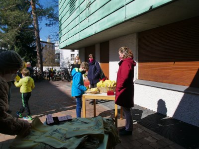 Verkauf von Brezen am 13.03.2022