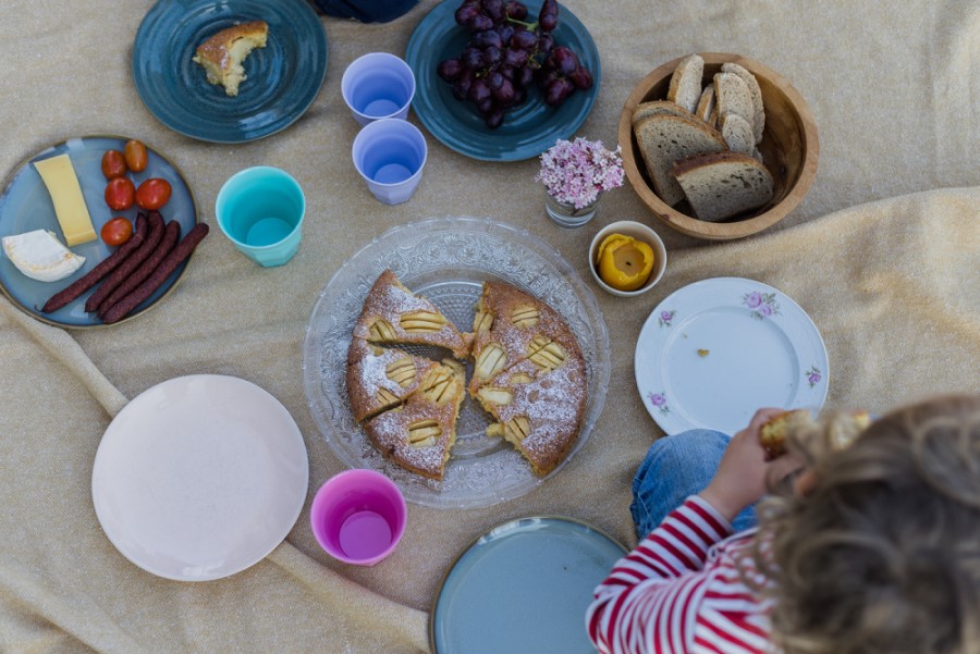 Kinder beim Picknick