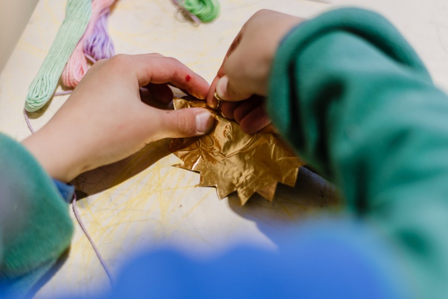 Plakette für Hirtenstab