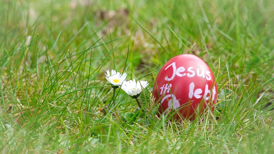 Ostergruß "Jesus lebt!"