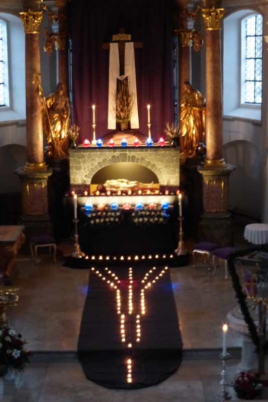 Taize-Gebet am Hl. Grab, Farchant