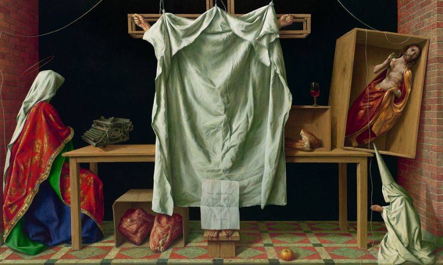 Bild "Deus absconditus" von Michael Triegel aus dem Jahr 2013