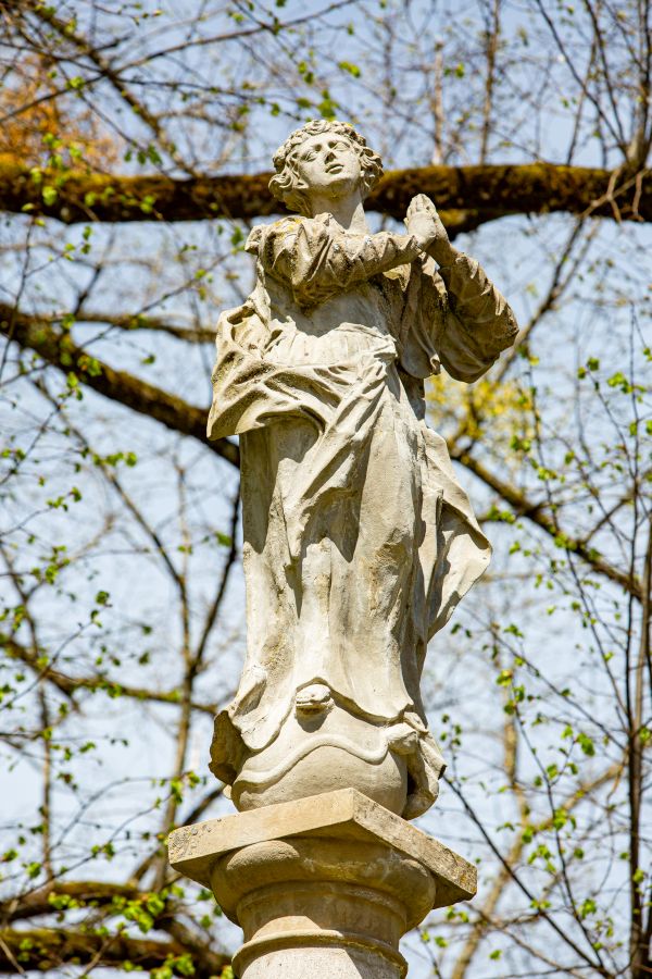 Mariensäule in Kloster Rottenbuch