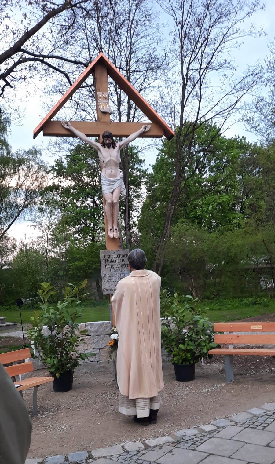 Einweihung Vertriebenenkreuz Wartenberg